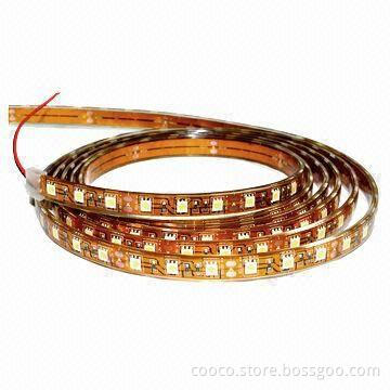 Flexible LED Strip with 24V DC Voltage and 16mm Ribbon Width, Pink, 50,000hrs, OEM/ODM Services